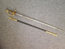Original dansk officers kårde model 1837
