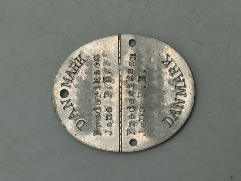 Original dansk id disk 1936 