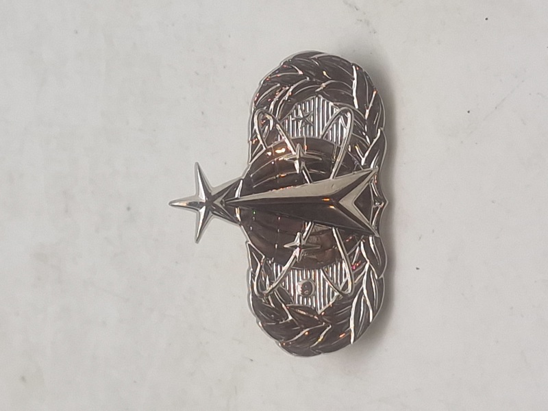 Originalt Senior Space Operations Badge fra det amerikanske luftvåben (USAF). 