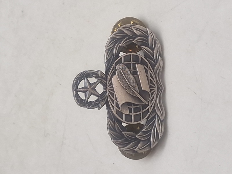 Originalt amerikansk Air Force Senior Administration badge