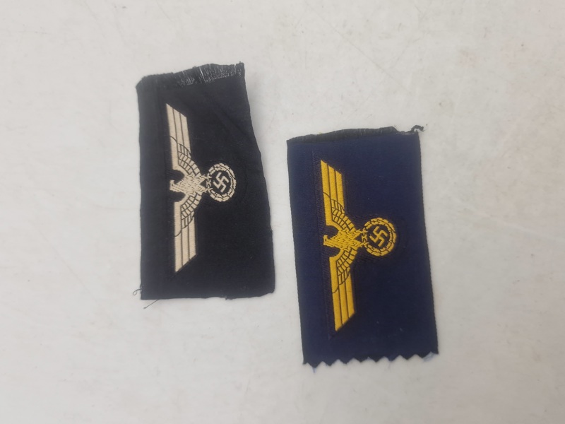Tysk WWII - 2 stoførne til skråhuer - 1 Krigsmarine og 1 Wehrmacht Heer Panzer - efterkrigs
