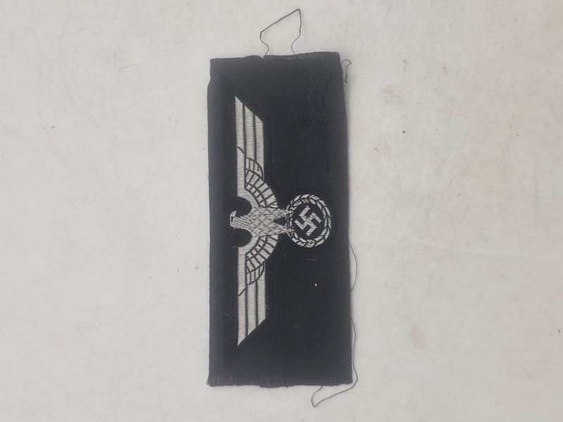 Tysk WWII - Brystørn til uniform model for Wehrmacht Heer Panzer - efterkrigs