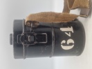 Originalt M/31 gasmaske hylster med anden maske 