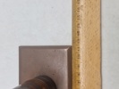 Original 37 mm Hotkiss granat, lavet som brevpresse 