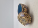 Original Vintage Chinese Gold Apple Trinket Box