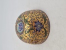 Original Vintage Chinese Gold Apple Trinket Box