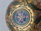 Original Vintage Chinese Gold Apple Trinket Box