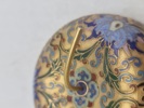 Original Vintage Chinese Gold Apple Trinket Box