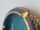 Originalt kinesisk cloisonné emalje askebæger