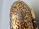 Originalt kinesisk cloisonné emalje askebæger