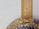 Originalt kinesisk cloisonné emalje askebæger