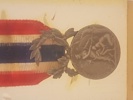 Original Médaille de la Police Française støbt i resin