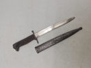 Papirkniv i form af bajonet 