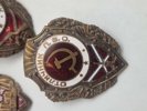 Diverse russiske badges 
