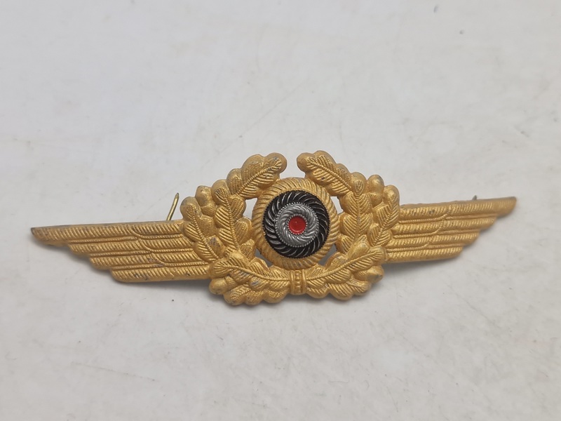 Original tysk Luftwaffe kokarde, bemalet