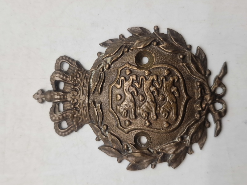 Originalt M/23 nummerplade mærke 