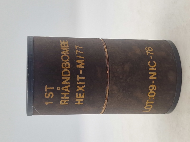 Bøtte for røgbombe M/77