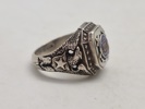 Original Officers ring Sterling sølv United States Coast Guard (USCG) 