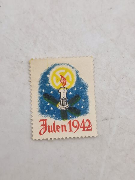 Originalt D.N.N.S.A.P. julemærke 1942