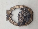 Originalt 1st pattern Kriegsmarine E-boat badge, Tombac