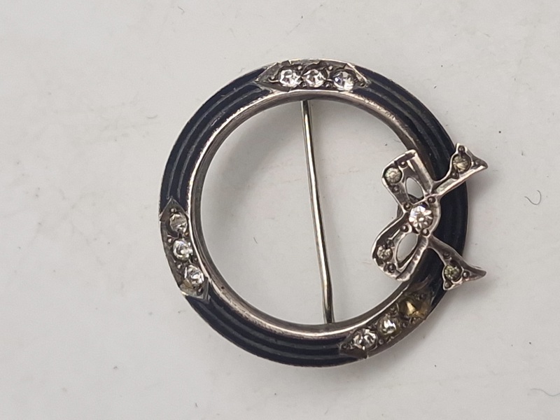Broche - sterlingsølv