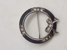 Broche - sterlingsølv 
