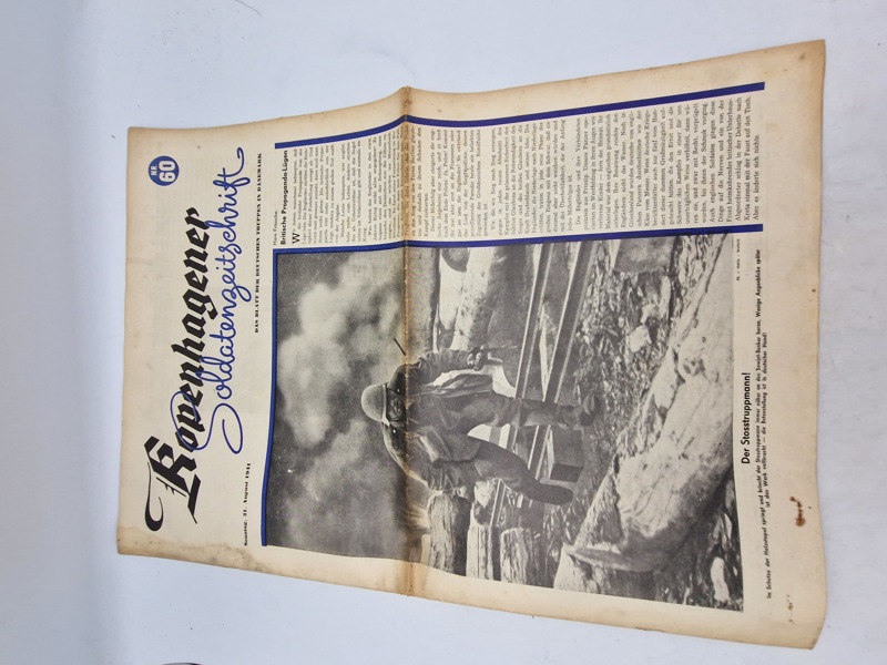 Original tysk ww2 avis - Kopenhagener Soldatenzeitschrift