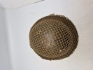 Original Belgisk hjelm med Engelsk WW2 net 