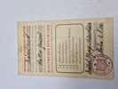 Originalt Olympiaden 1936 Adgangstilladelse 