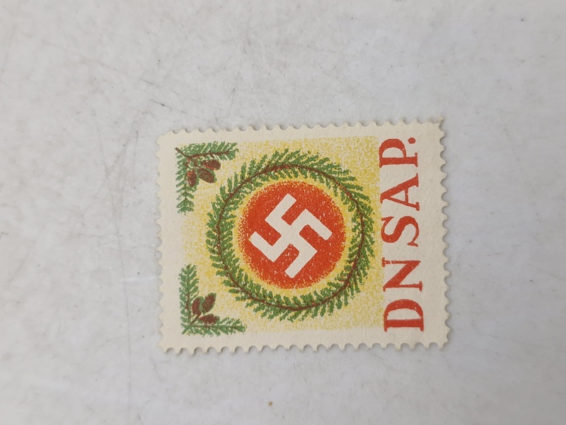 Originalt Dansk D.N.S.A.P. julemærke