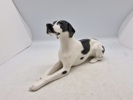 Original russisk Lomonosov Suuri porcelæns hund  
