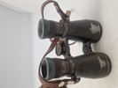 Original German Ww1 Military Binoculars Feldglas 08 With Case