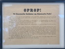 Originalt indrammet oprop fra den 9 April 1940 