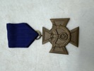 Germany, Third Reich. An Unusual Customs And Border Protection Long Service Award In Bronze, tung udgave 