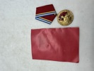 Original medalje ("30 år for de sovjetiske væbnede styrker") med tildelingsbevis 
