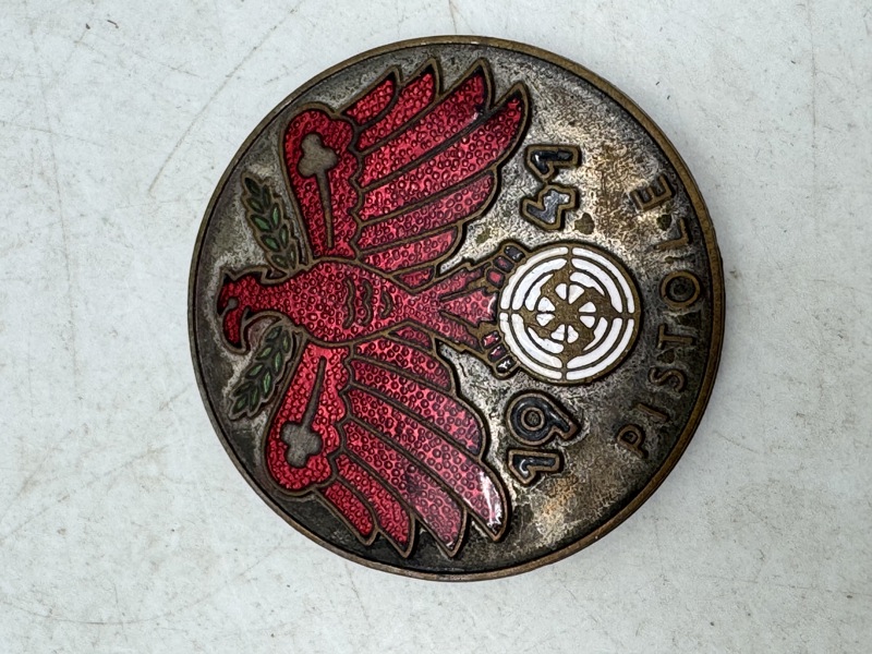 Originalt Tysk pistol badge 1941