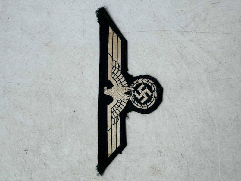 Original Tysk brystørn WW2, grøn