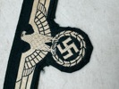 Original Tysk brystørn WW2, grøn