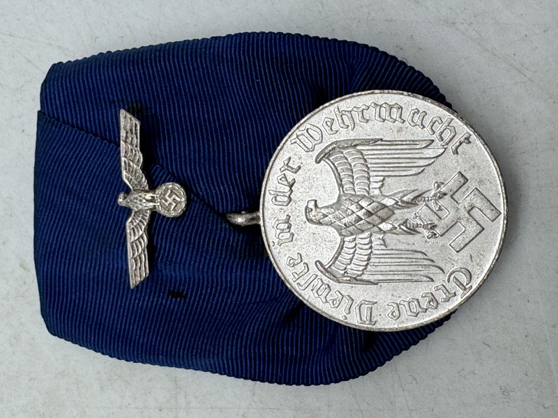 Original medalje 4 år i hæren