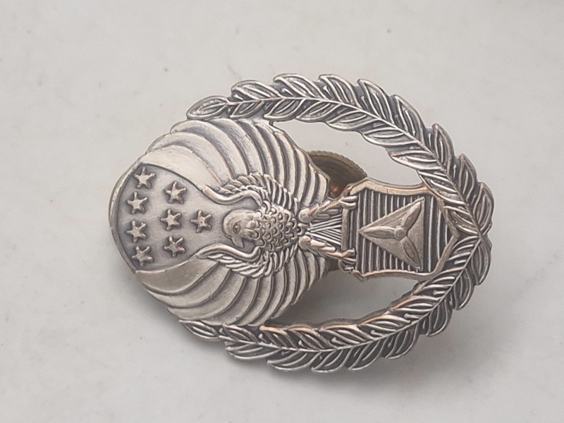 Originalt kasketmærke fra Civil Air Patrol (CAP).