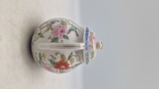 Original TAKAHASHI JAPAN Porcelain Chinoiserie Style Sugar Bowl