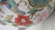 Original TAKAHASHI JAPAN Porcelain Chinoiserie Style Sugar Bowl