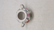 Original TAKAHASHI JAPAN Porcelain Chinoiserie Style Sugar Bowl