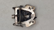 Original Vtg Ethnic Tribal Mask BROOCH PIN Sterling Silver TAXCO Signed Gemstone Détail