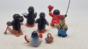 Samling Pingo figurer 