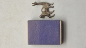 Lama broche af Sterlingsølv 