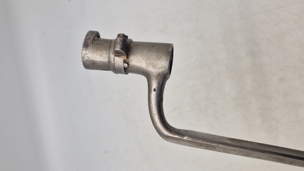 Original Dansk døllebajonet M1848 med huller 