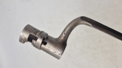 Original Dansk døllebajonet M1848 med huller 