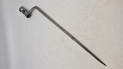 Original Dansk døllebajonet M1848 med huller 