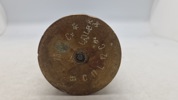 Originalt hylster for fransk 75 mm feltkanon, model 1897 (Canon de 75 modèle 1897)